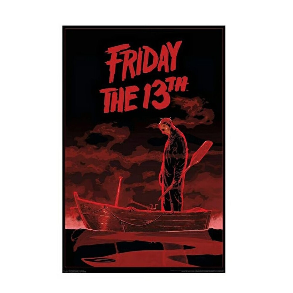 Friday The 13th - Boat Wall Poster, 22.375" x 34"Premium Unframed VersionNEW